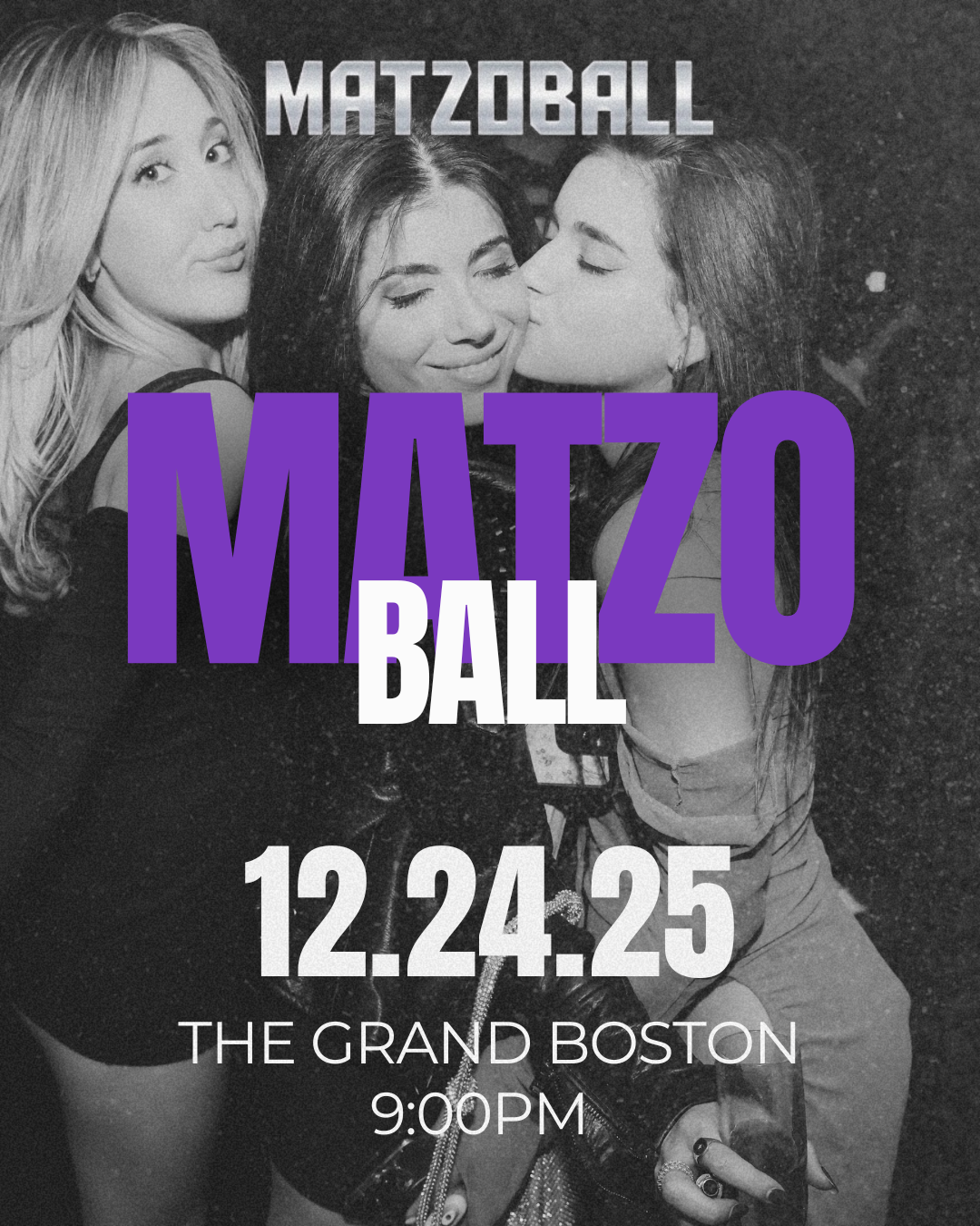 MATZOBALL® BOSTON XMAS EVE ages 21-49 December 24, 2025