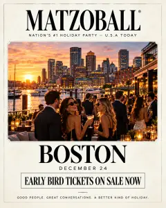 matzoball boston waterfront soirée