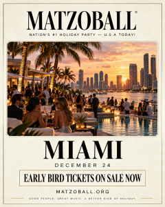 miami matzoball rooftop sunset party